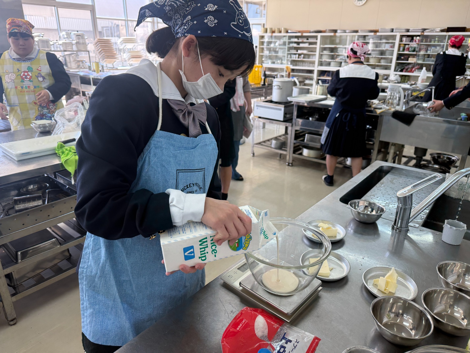 中学2年生　第2回クックデザインスタイル実習体験