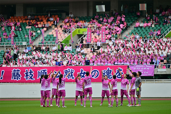 2026/6/15 県高校総体藤枝順心サッカー部2年ぶり優勝