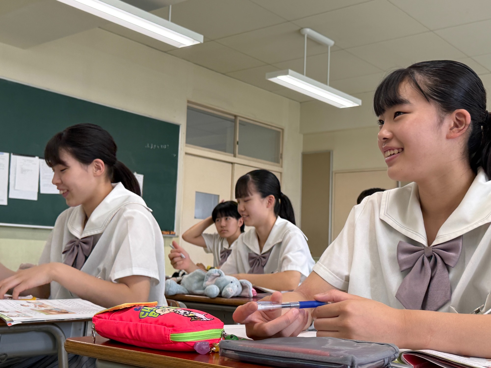 中学校 生徒の一日