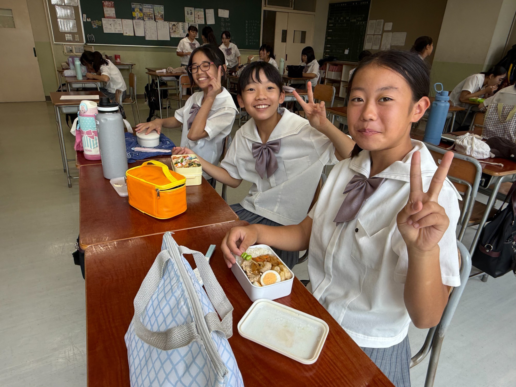 中学校 生徒の一日