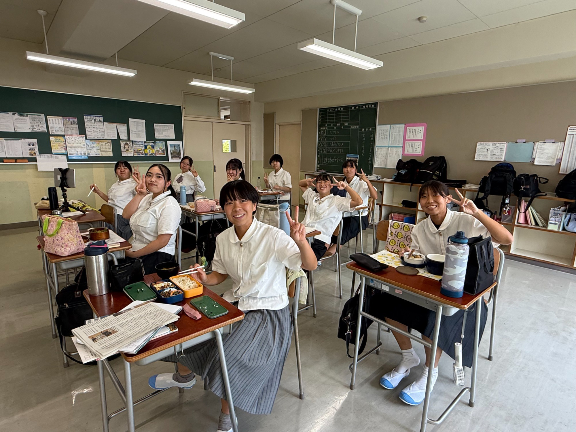 高等学校 生徒の一日